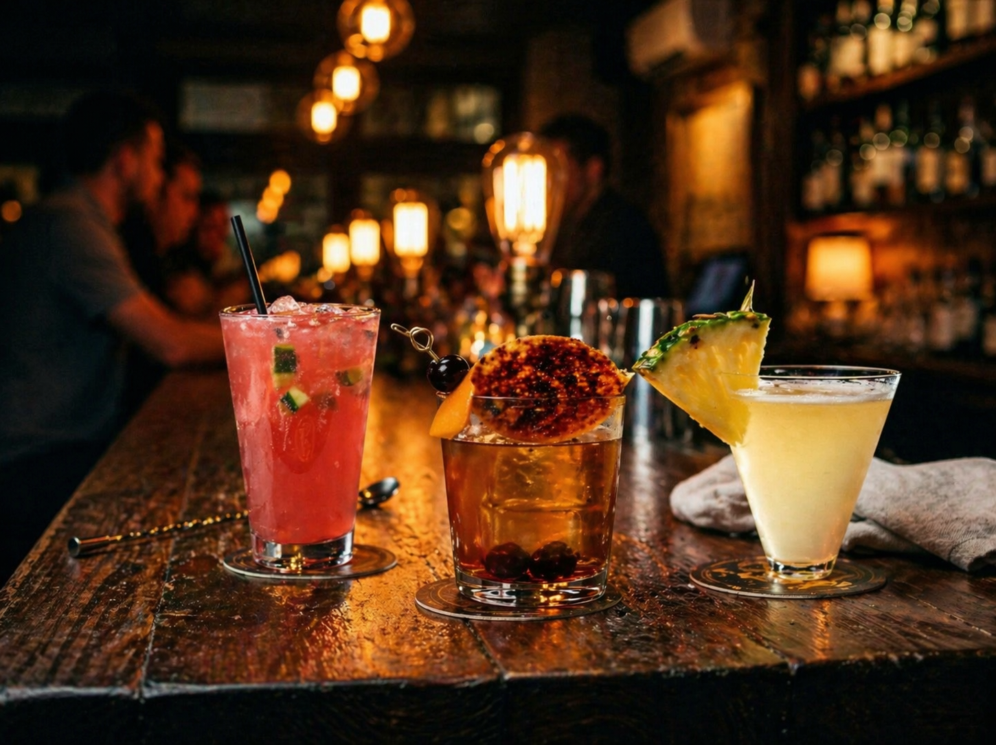 Craft cocktails at The Lumberyard