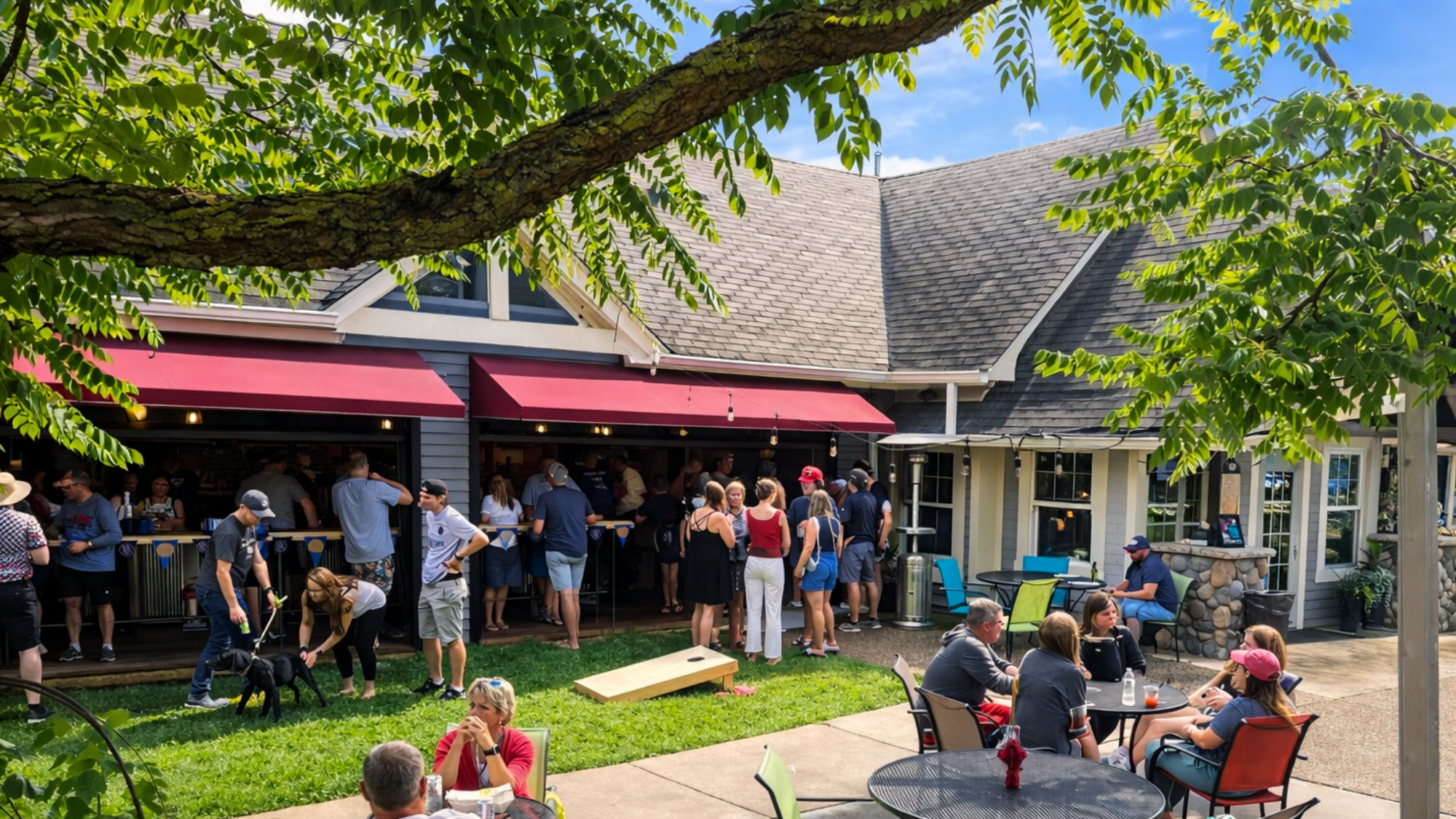 Outdoor patio